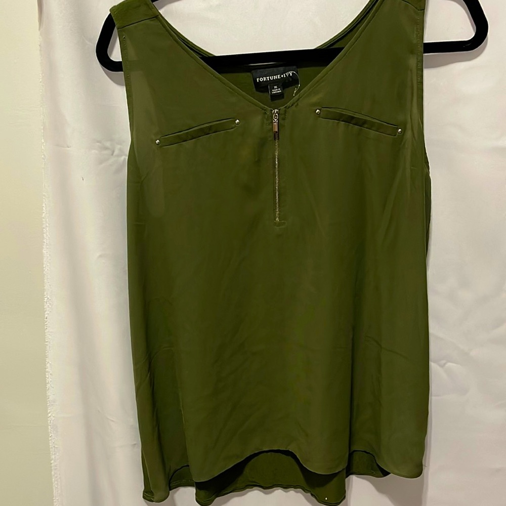 Green shirt